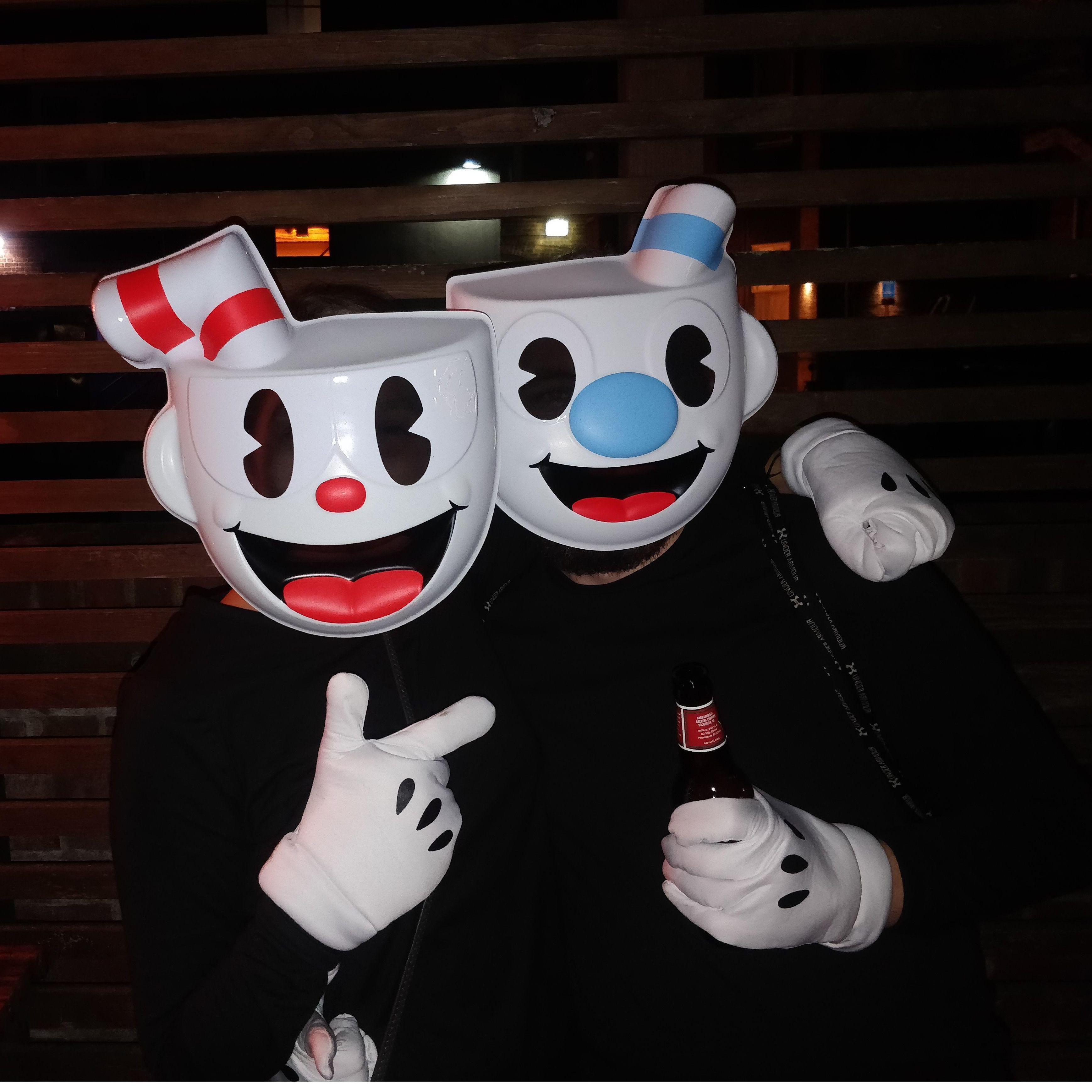 Cuphead and Mugman