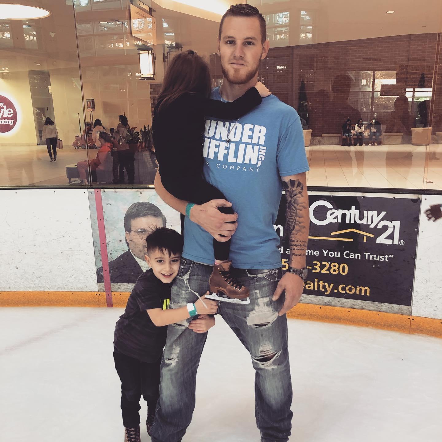 Matt being the amazing dad he is!