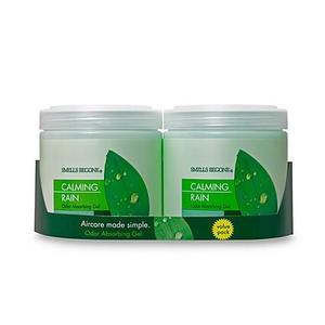 Smells Begone - SMELLS BEGONE® Calming Rain 15 oz. Odor Absorbing Gel Jars (Set of 2)