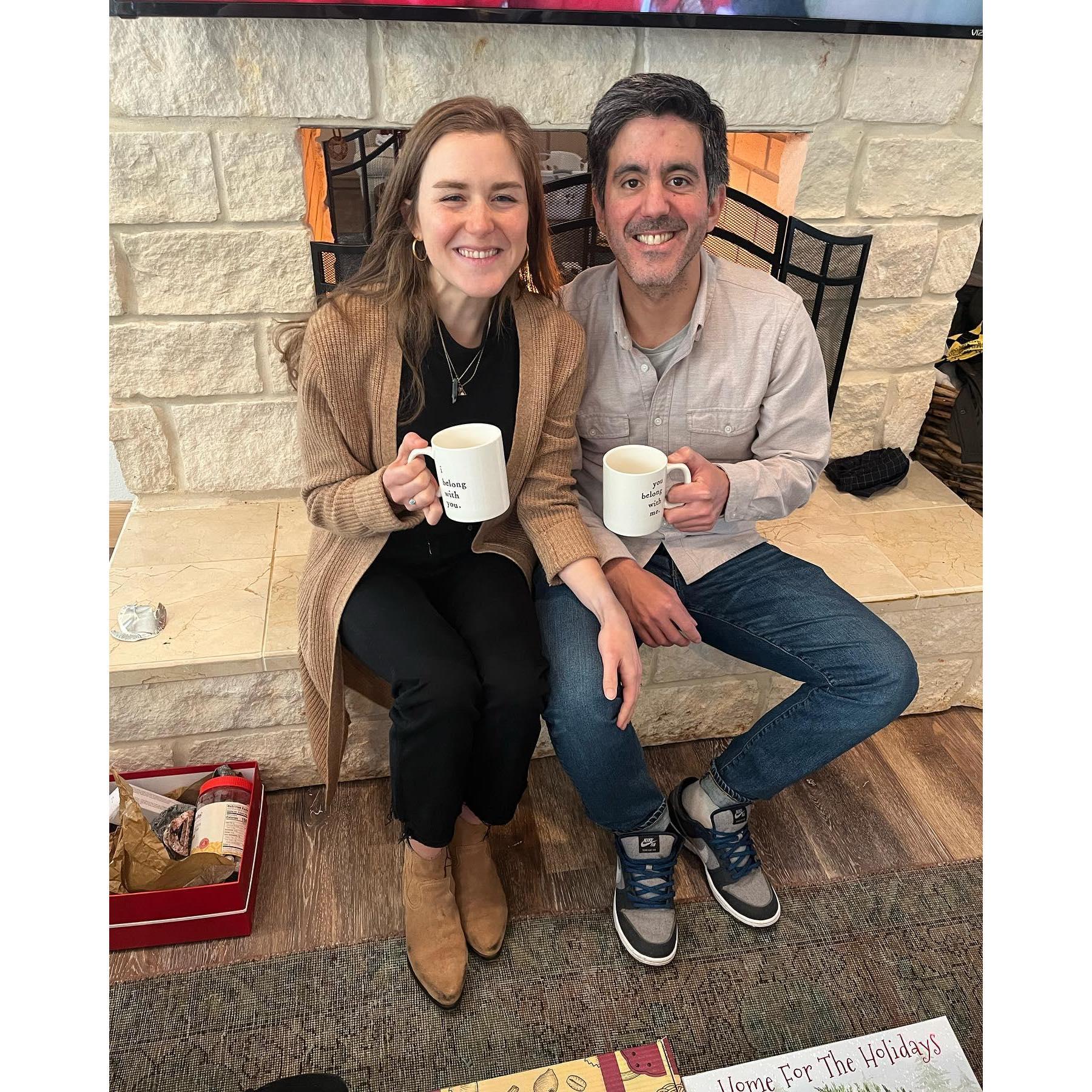 Our first Christmas as an engaged couple!