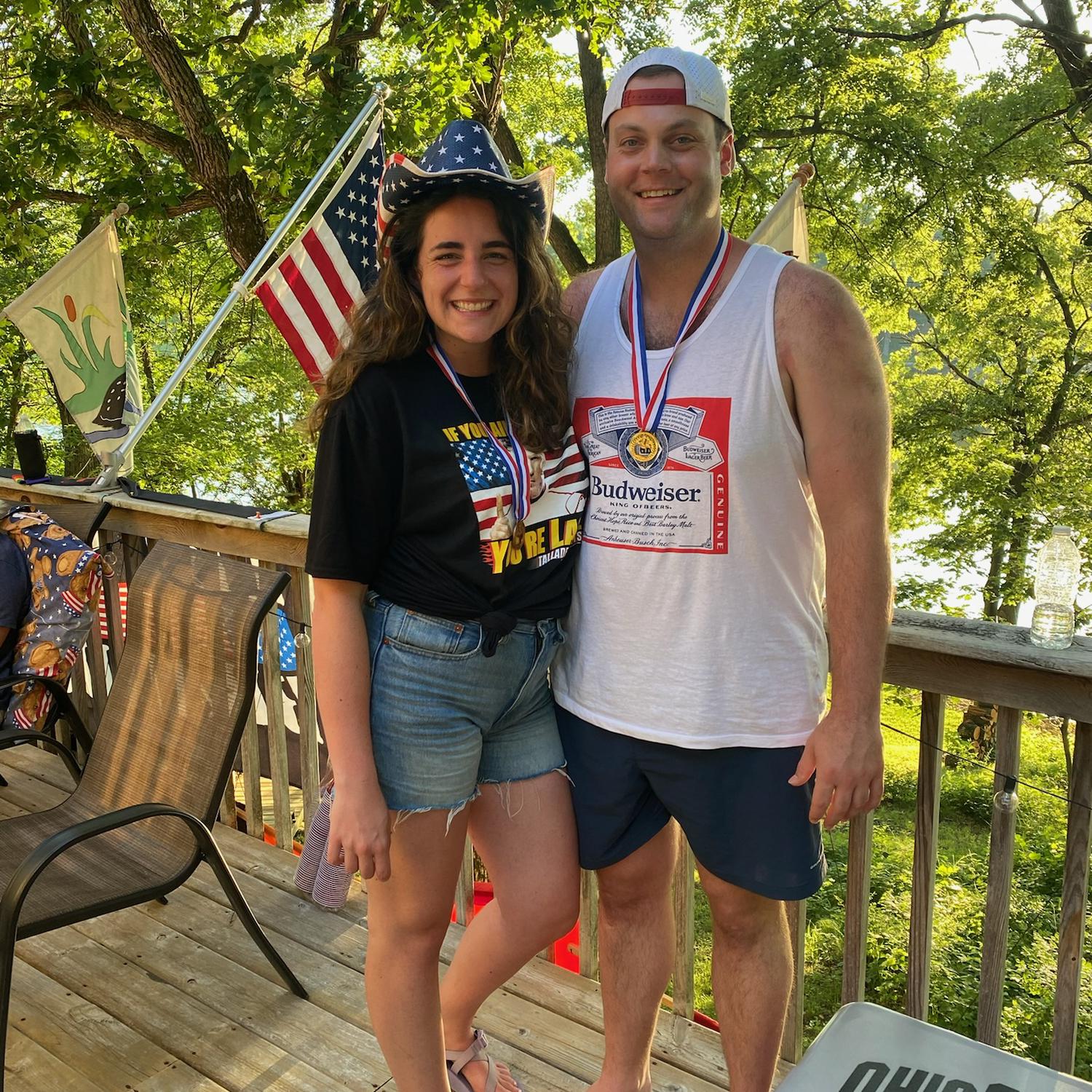 First Patton Olympics together!