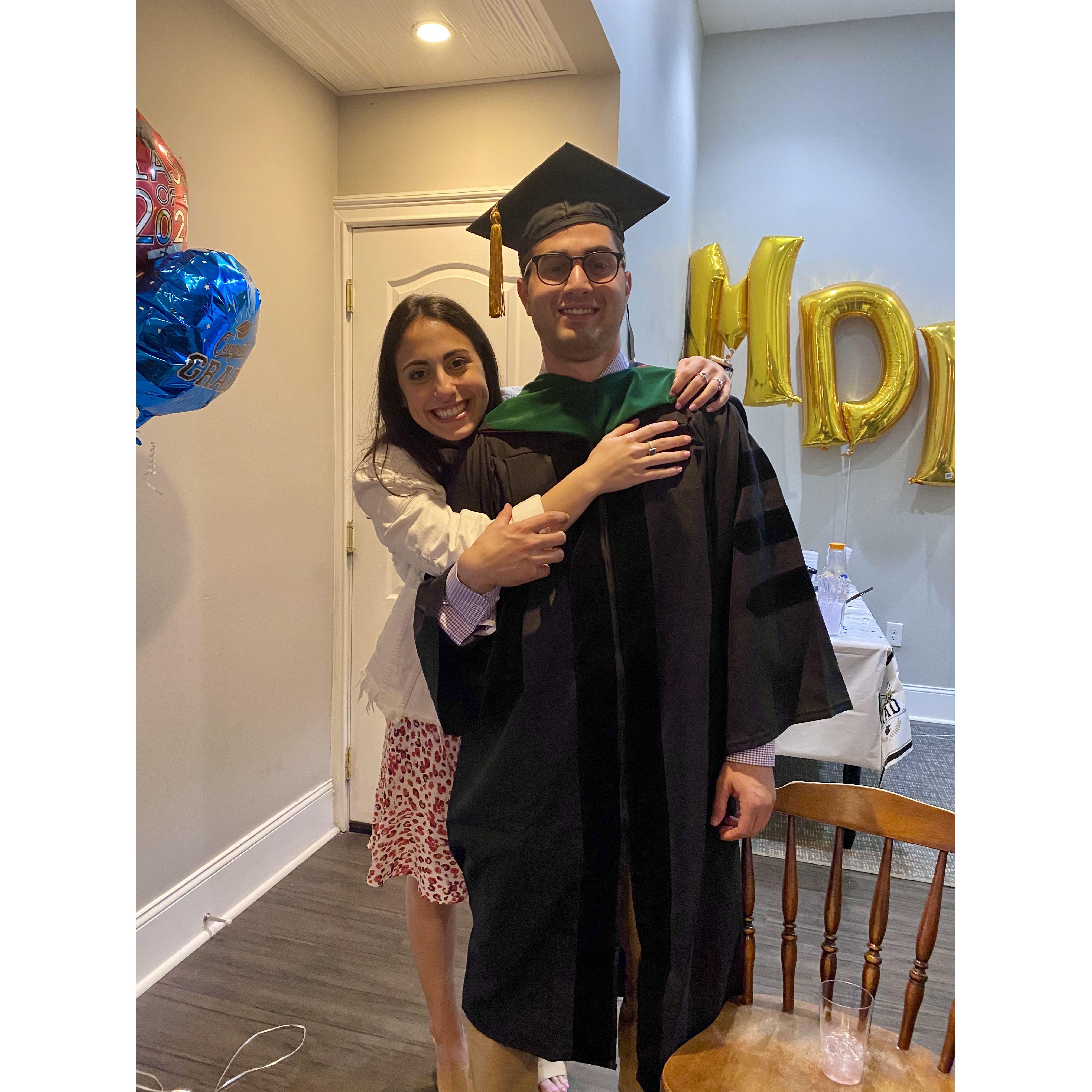 Phil's graduation from Penn Med and the end of our Philly chapter.