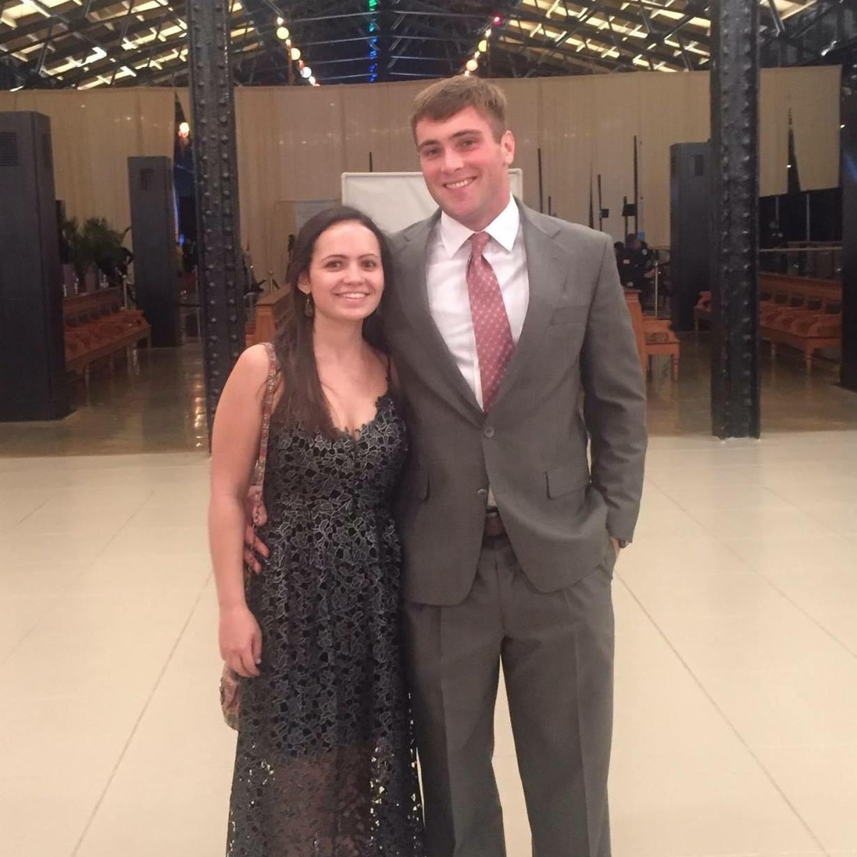 At our first professional event together back in 2018!