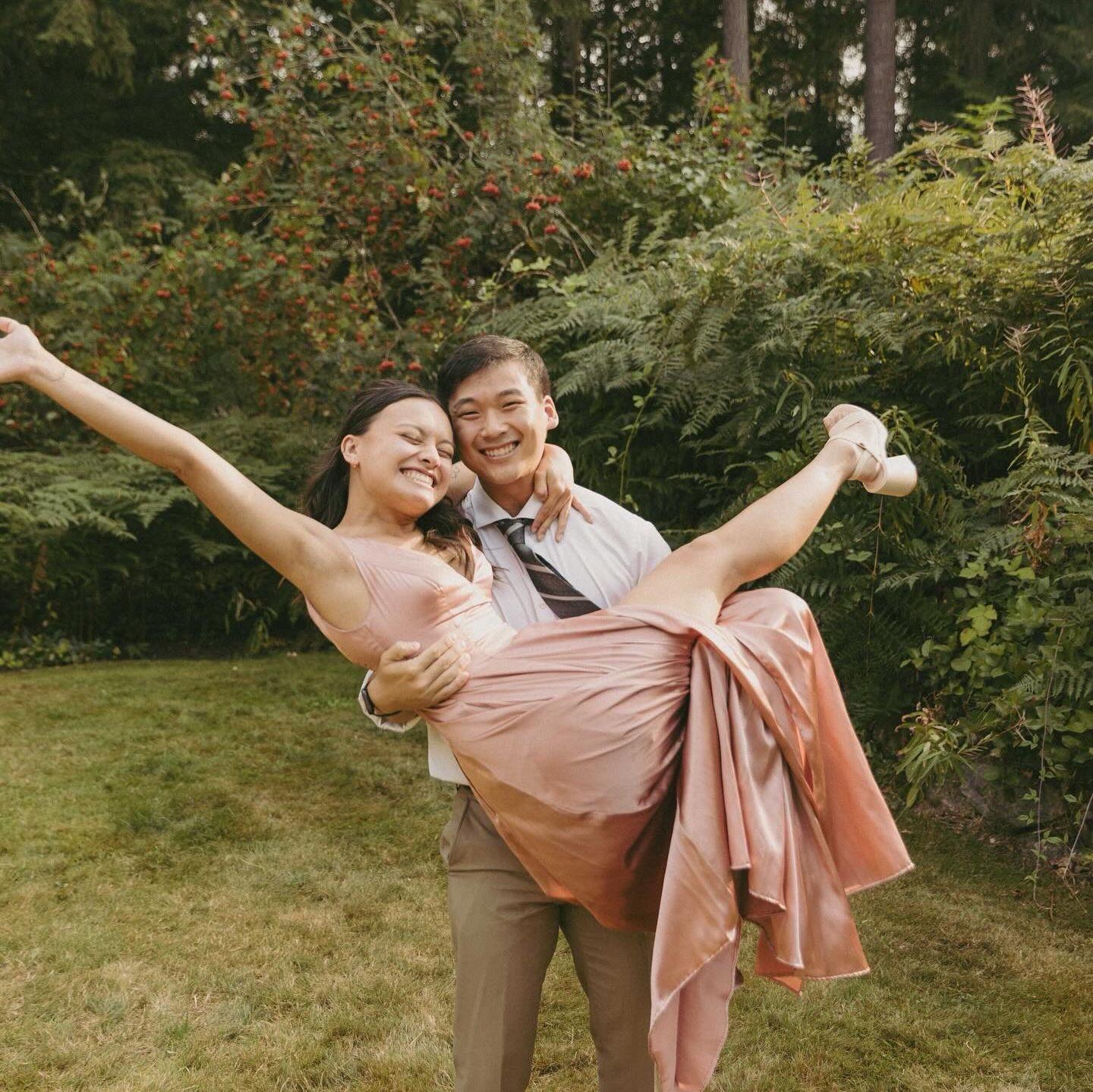 Got to celebrate love at the Goodman's wedding.