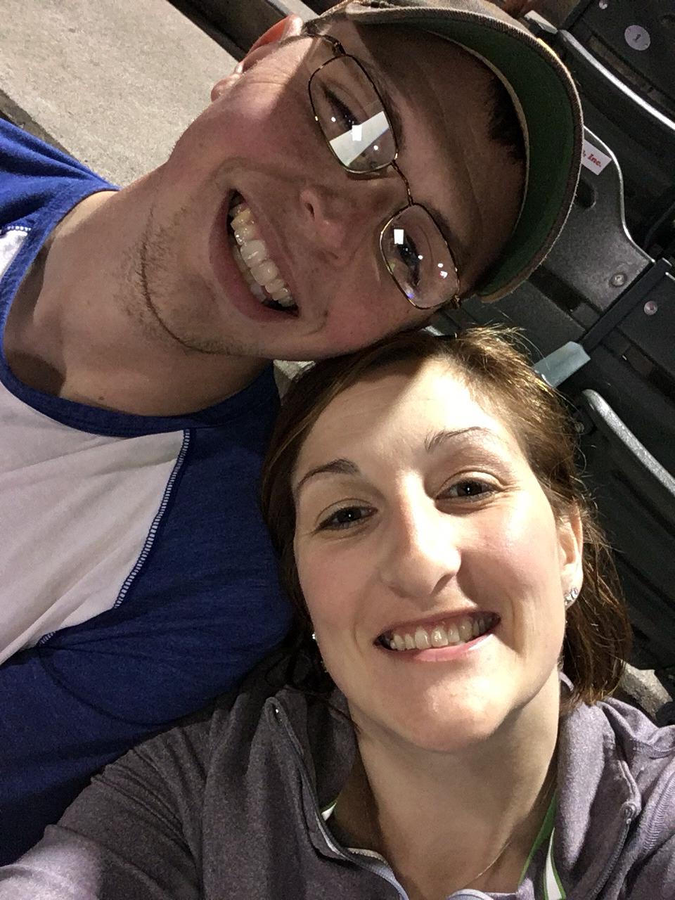 We may not agree on baseball teams but we both agree there is nothing like a live baseball game
