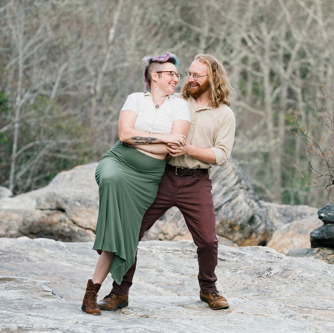 We met through dancing and haven't ever stopped!