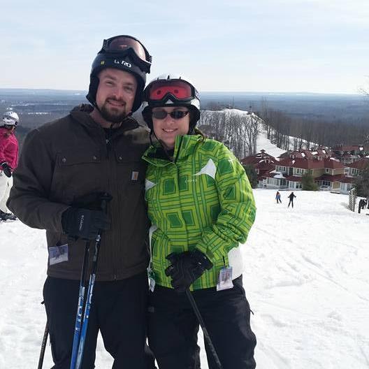 Our first ski trip together :)