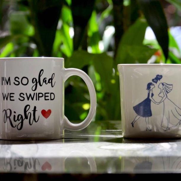 So cool that these two mugs exist. Also so good that this relationship turned Terra into a coffee lover (addict).