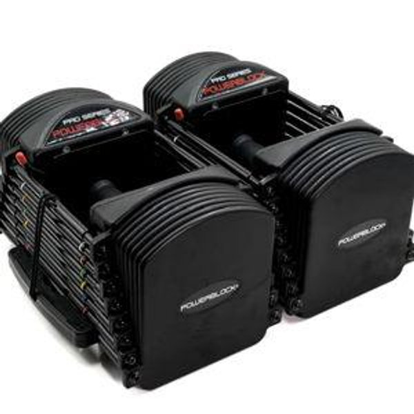 Pro 50 PowerBlock Adjustable Dumbbell Pair