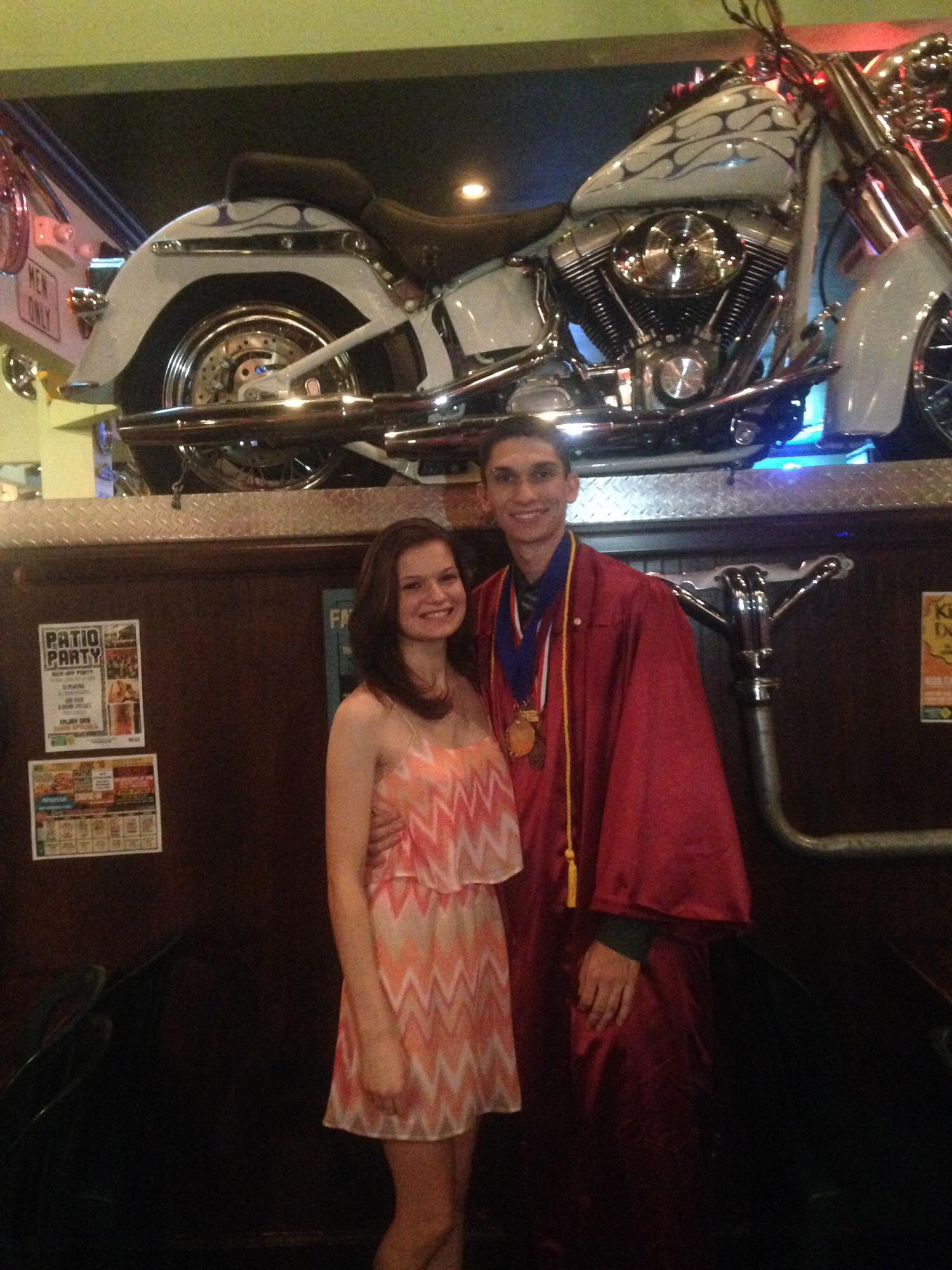 Ryan’s high school graduation, class of 2015