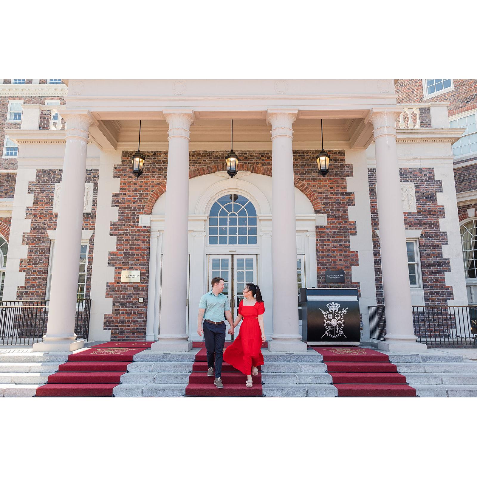 Engagement at Cavalier Resort in Virginia Beach, VA 2024