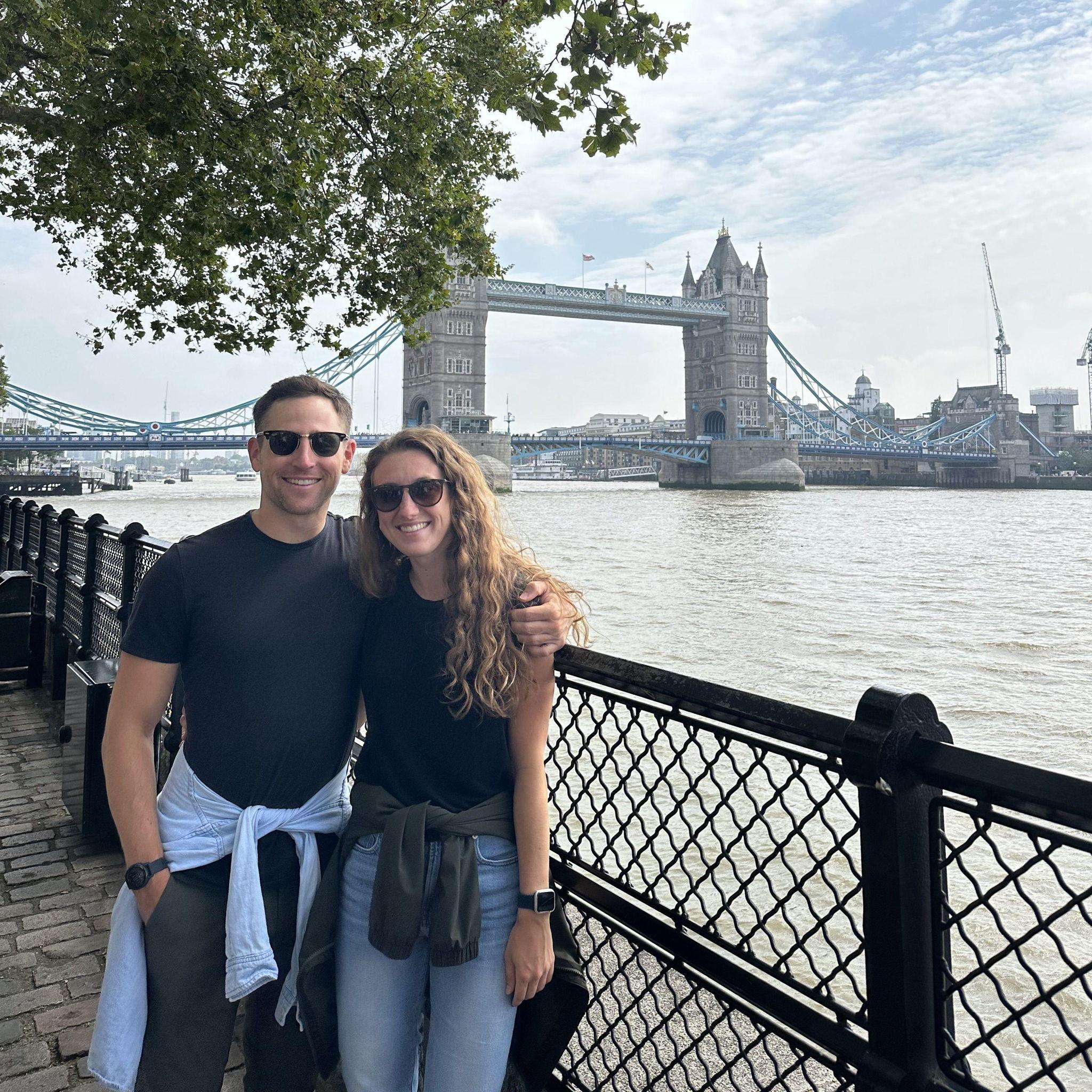 Unintentionally matching our outfits