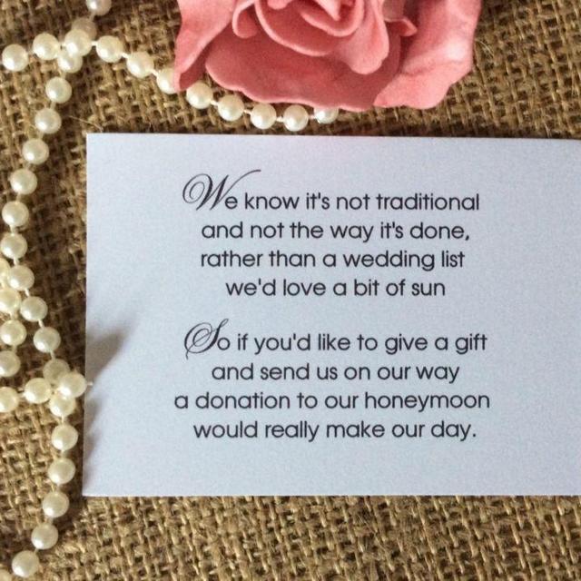 Our Honeymoon Fund