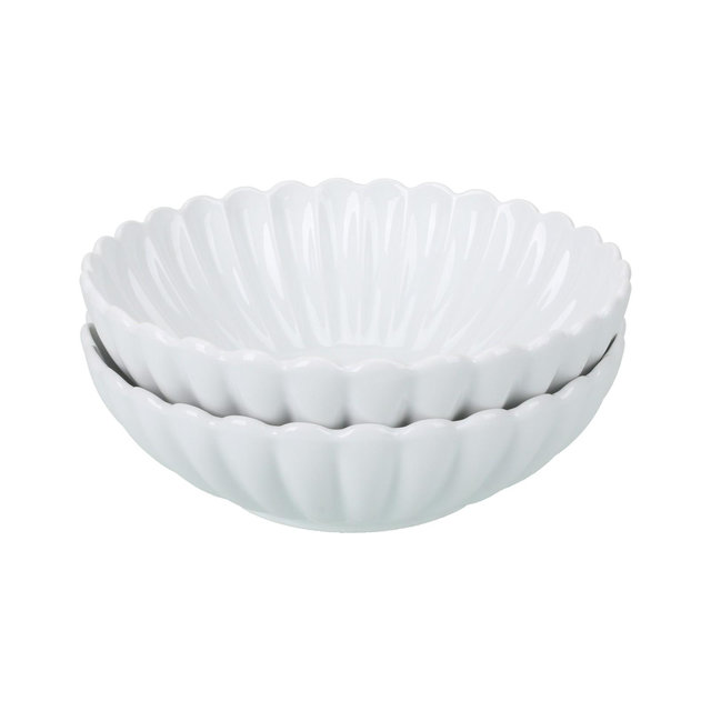 BIA Cordon Bleu Petal Round Serving Bowls, Set of 2