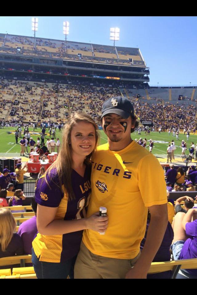 Tyler’s First LSU Game