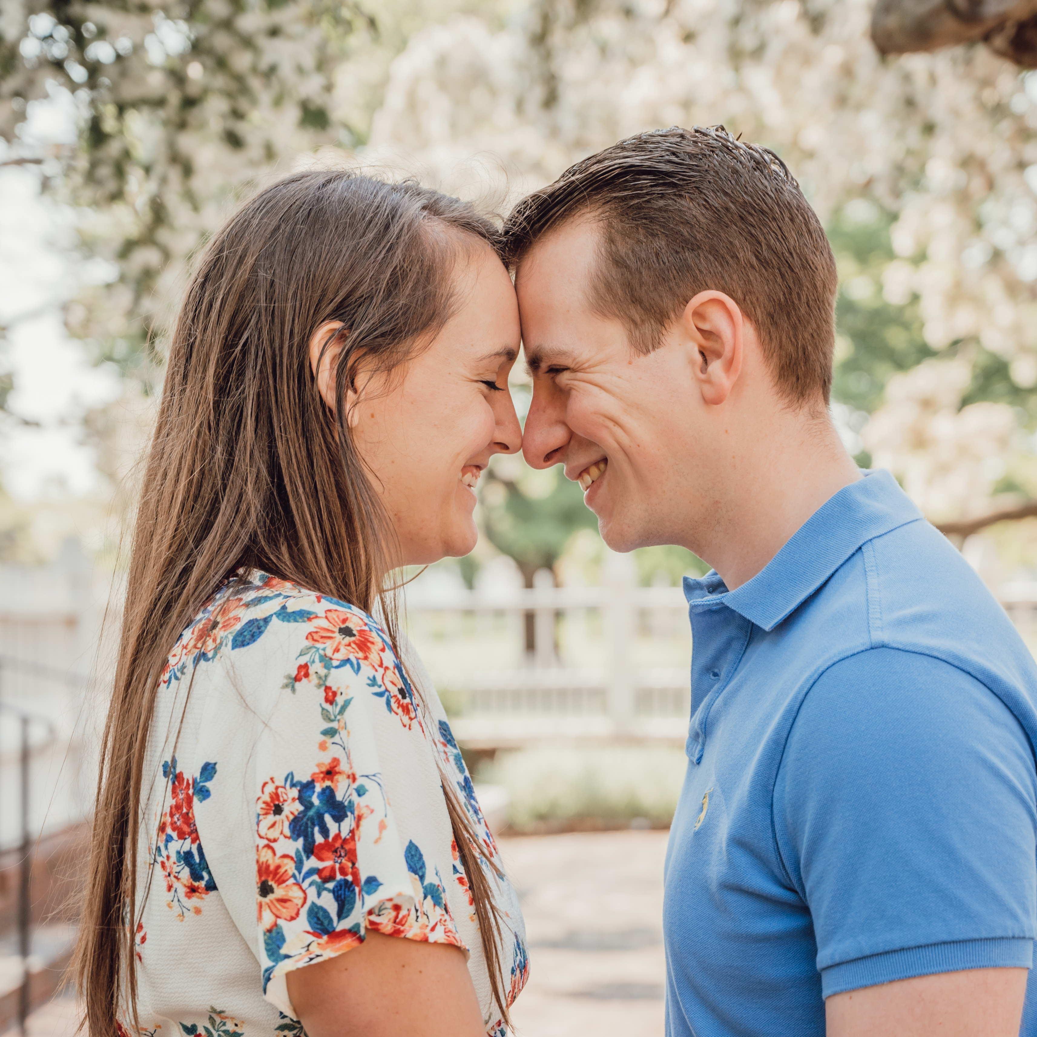 Our engagement shoot in Portsmouth New Hampshire