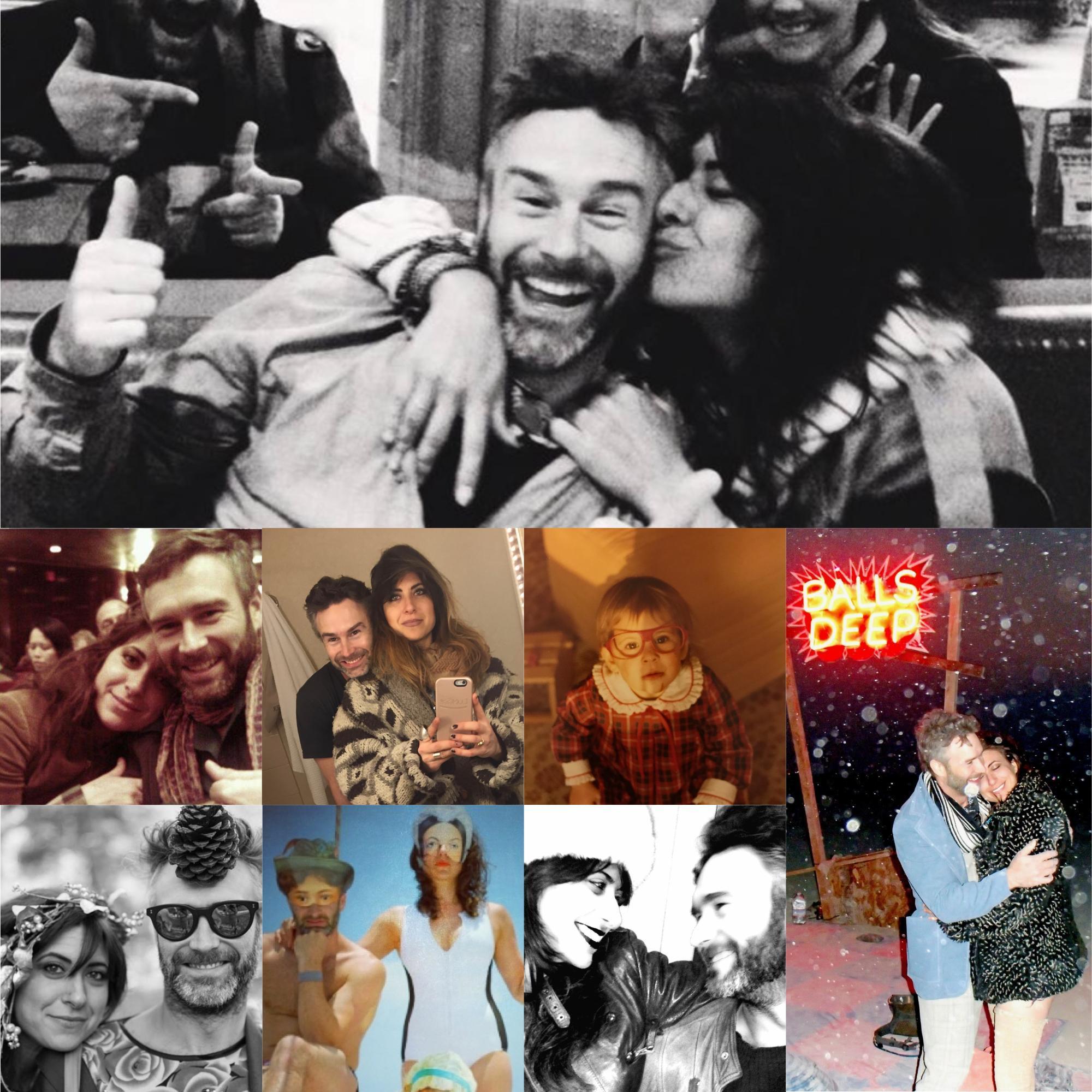 Burning Man Wedding Collage announcement