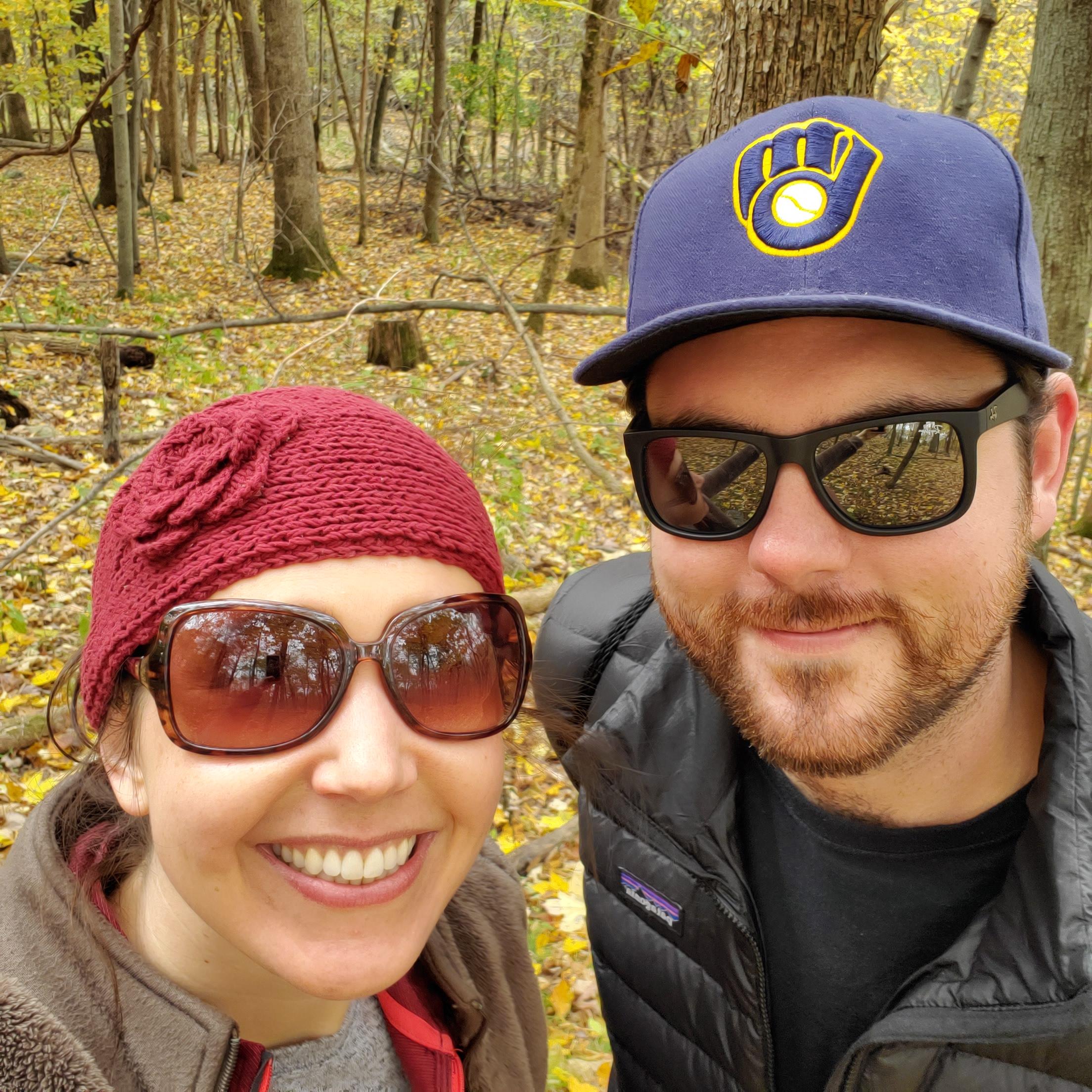 One of our first hikes together