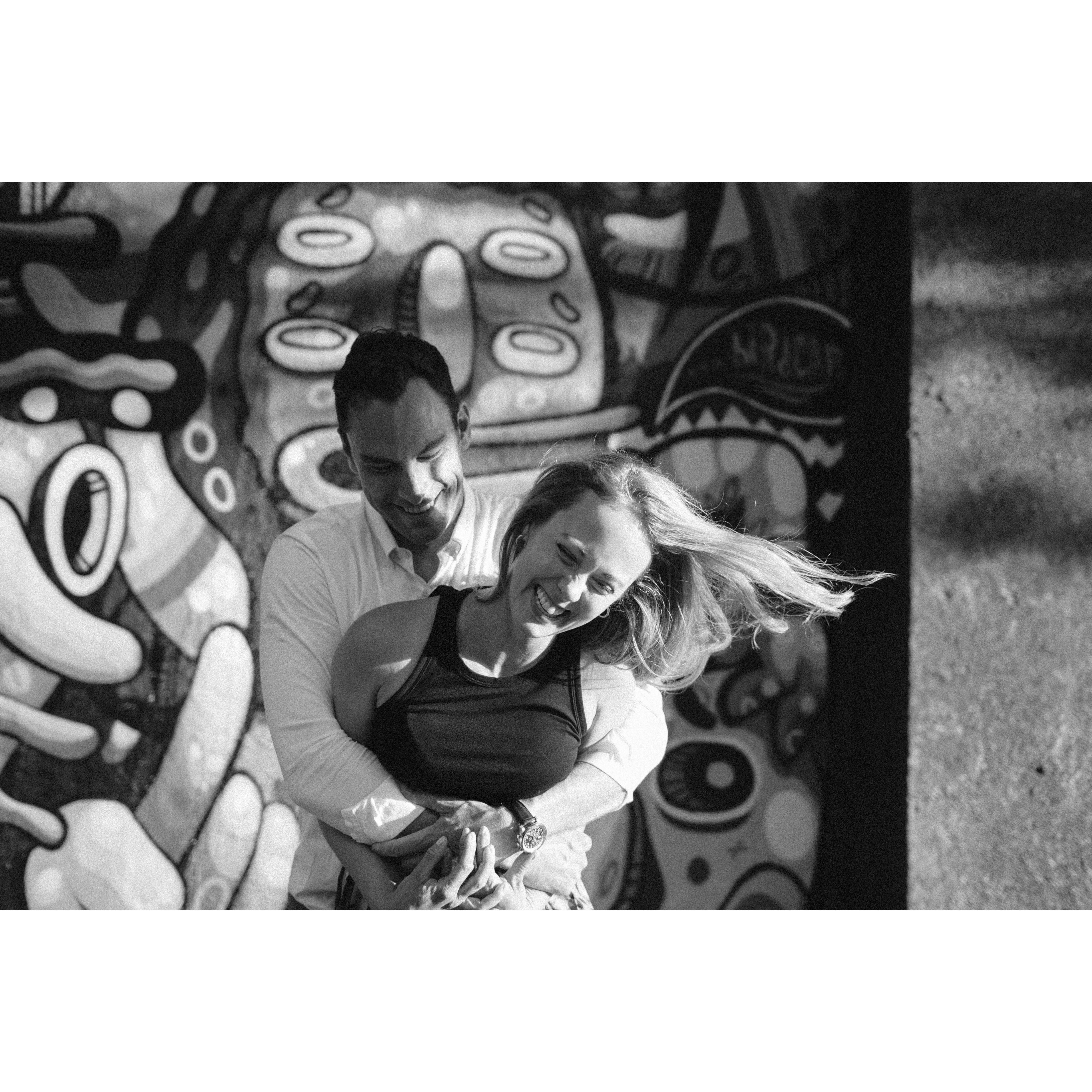 engagement pictures in the west loop
