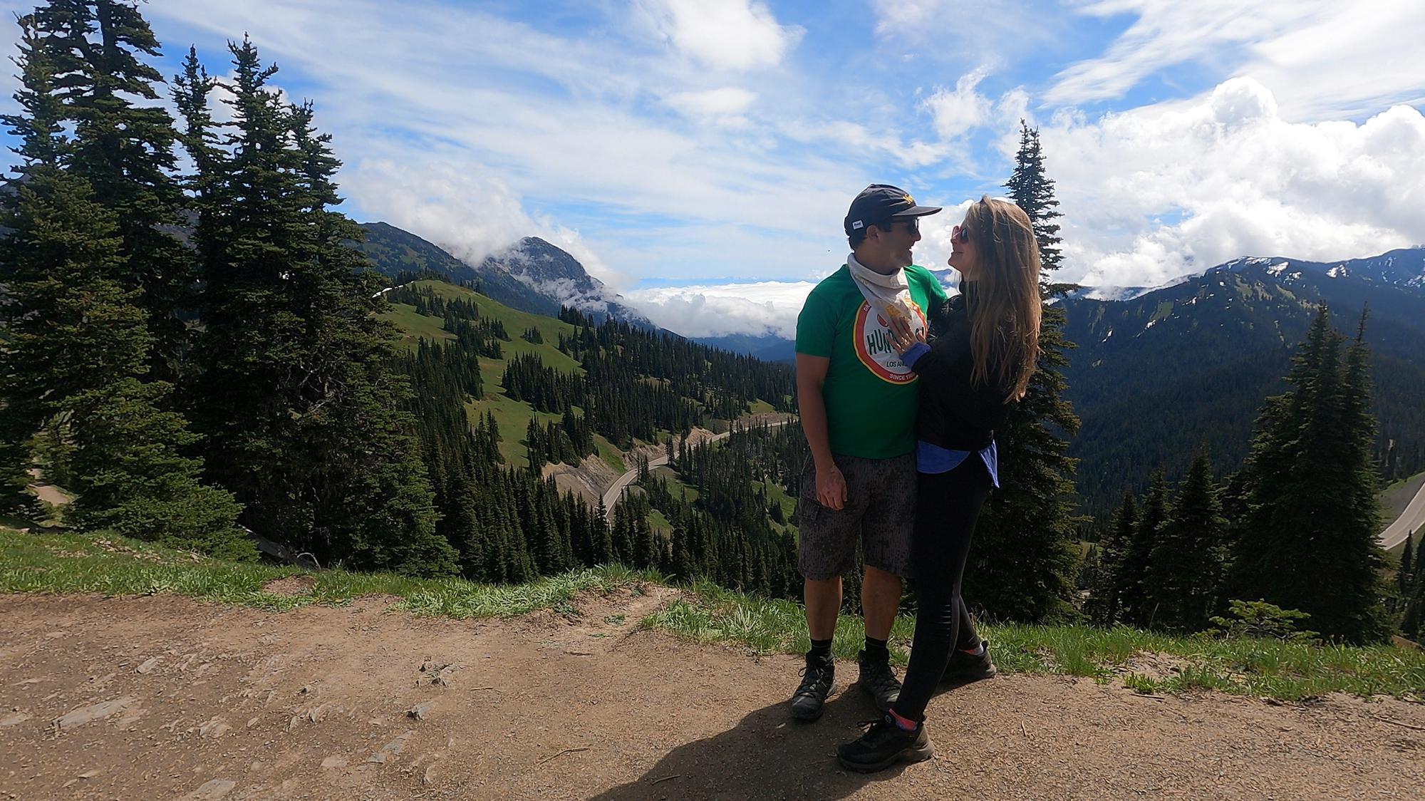 Engaged at Olympic National Park!
