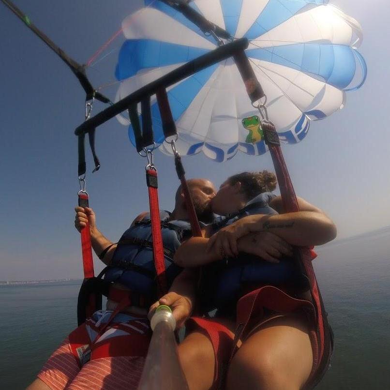 First parasailing experience!