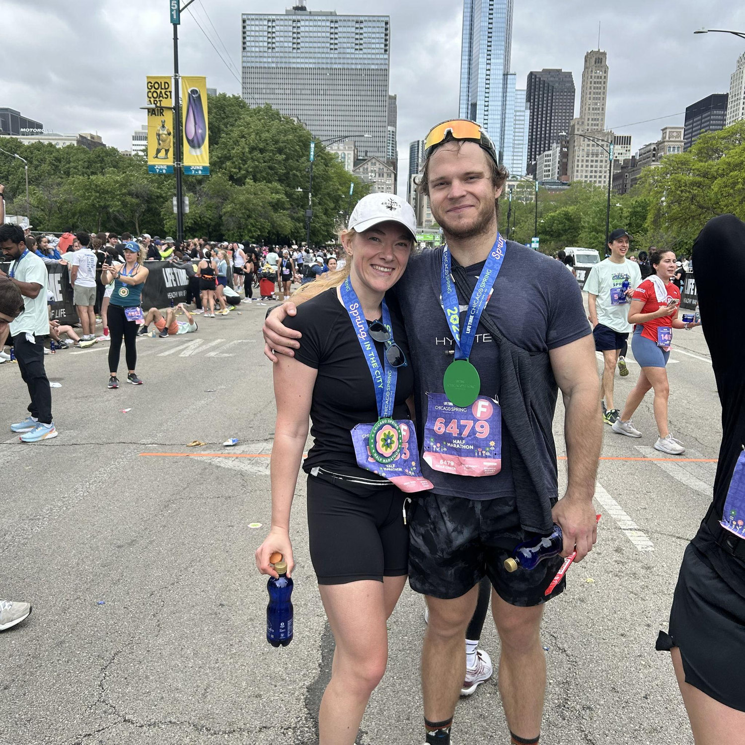 Our second half marathon