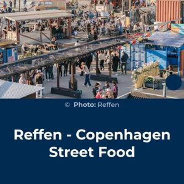 Meal at Reffen food market in Copenhagen
