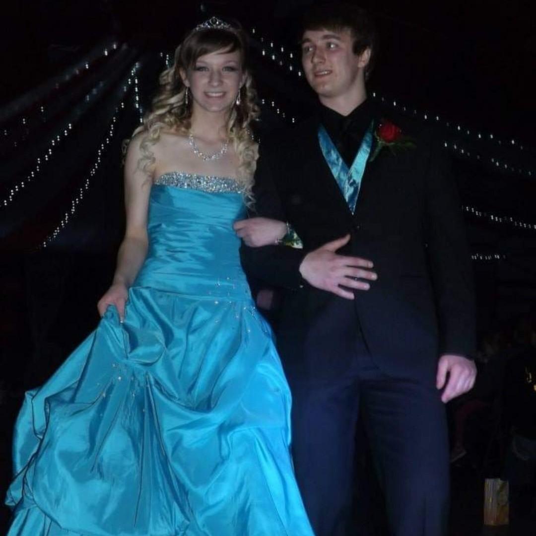 Our first prom together (Spring 2014)