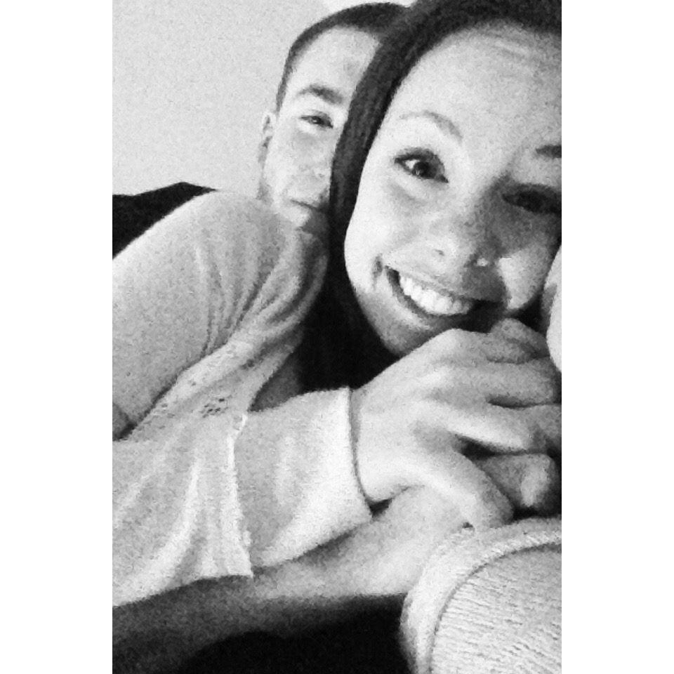Our first photo together after our first date on January 18, 2013 (Junior Year of High School!)