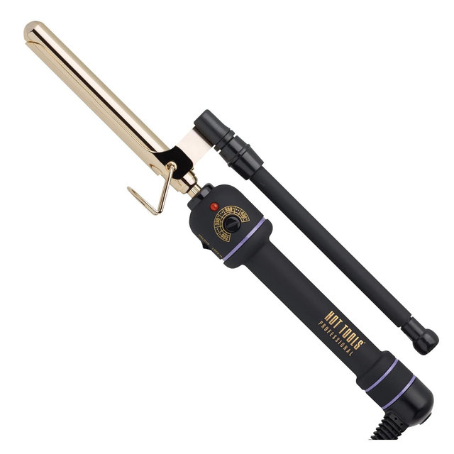 HOT TOOLS 24K Gold Pro Artist 5/8" Marcel Curling Iron | Long Lasting Curls & Waves