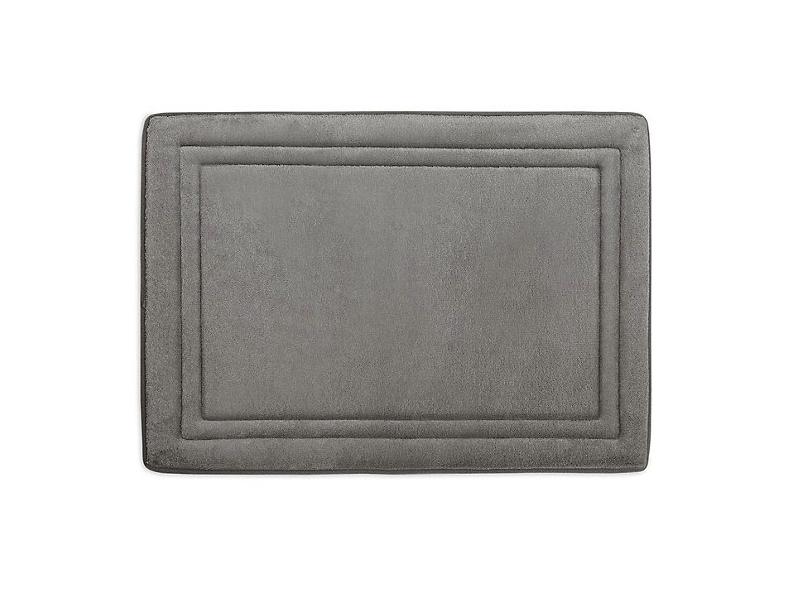 Smart Dry™ 17" x 24" Memory Foam Bath Mat in Charcoal