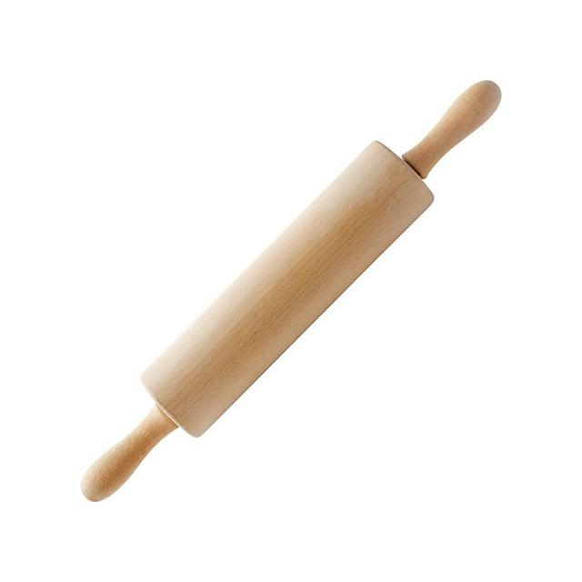 KARRYOUNG Classic Wood Rolling Pin (17 Inches) - Essential Kitchen Utensil