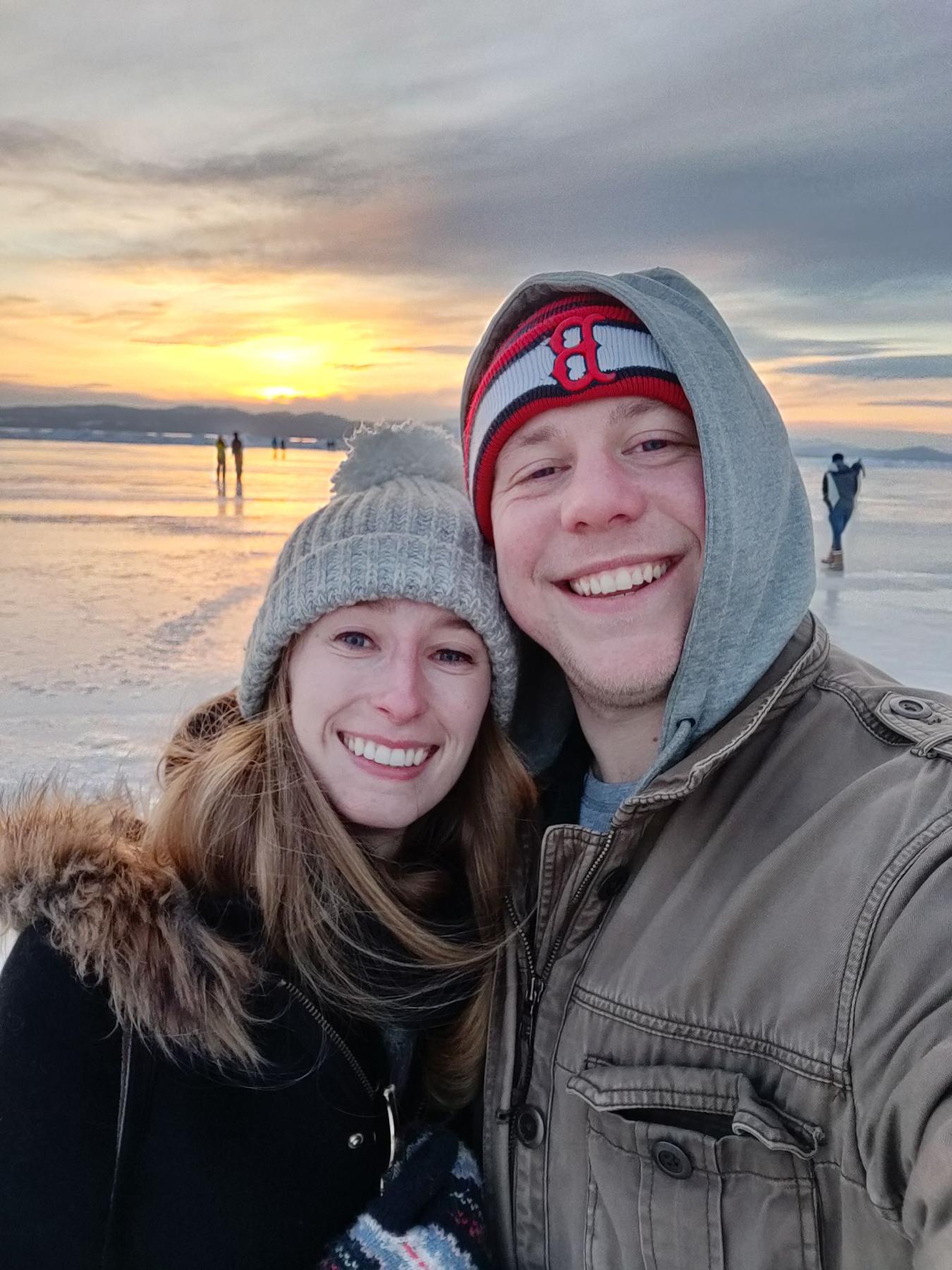 Shivering on Lake Champlain