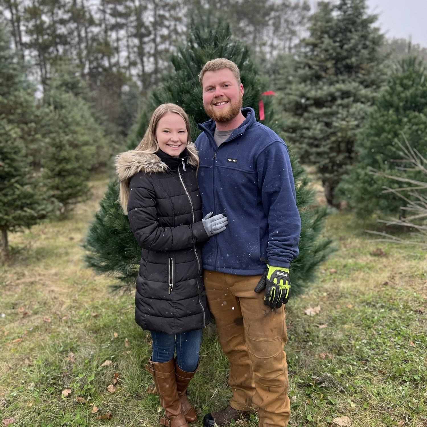 First real Christmas tree together