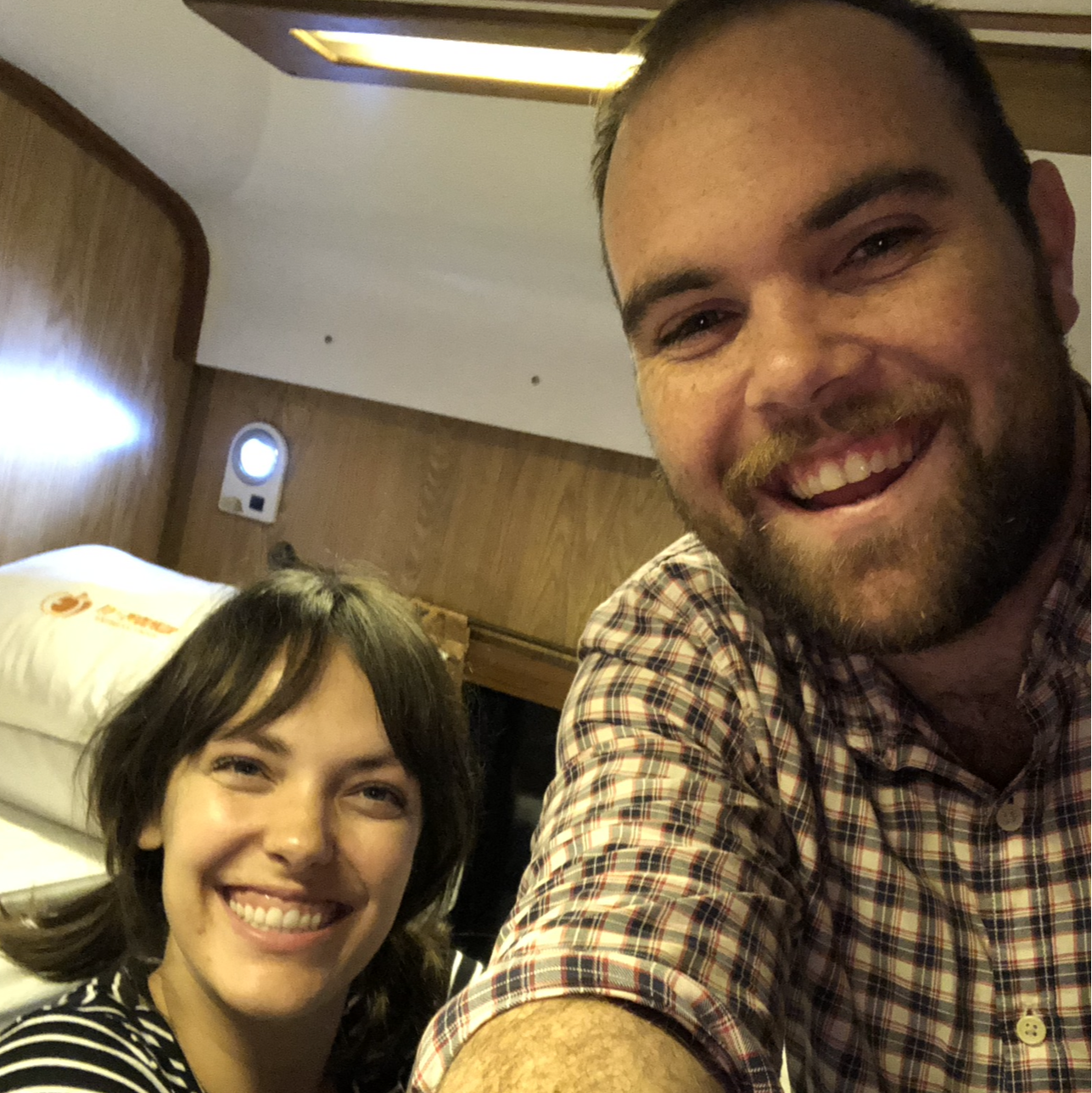 Being in love in an overnight train in Vietnam