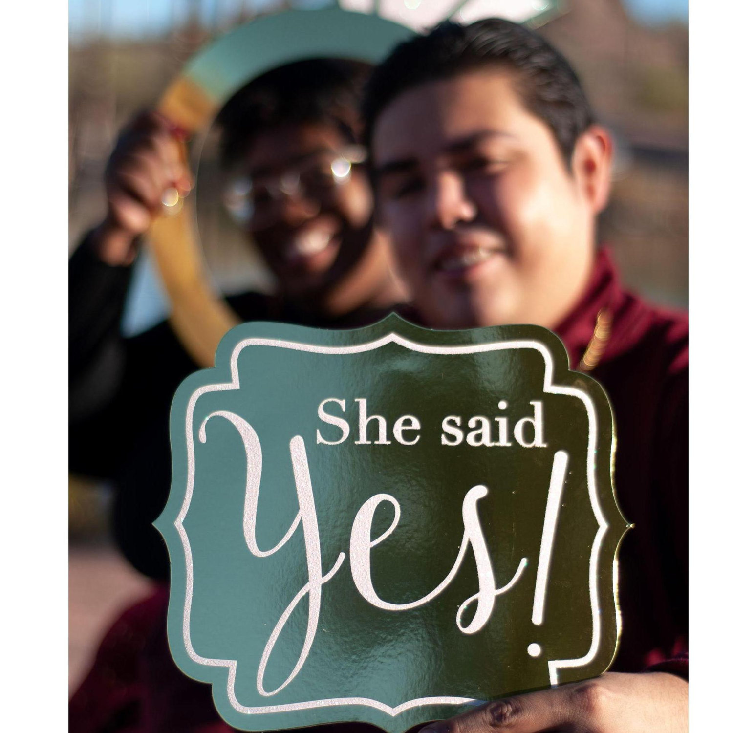 #SheSaidYes