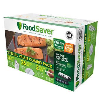 FoodSaver Rolls and Bags Combo Pack