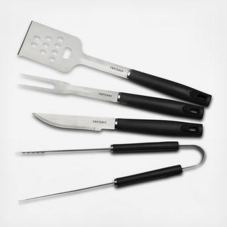 5-Piece BBQ Set with Carrying Case