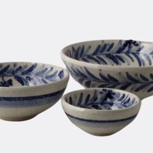 Ceramic Bowl Set Minerva Blue