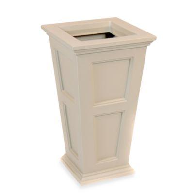 Mayne Fairfield Tall Patio Planter in Clay