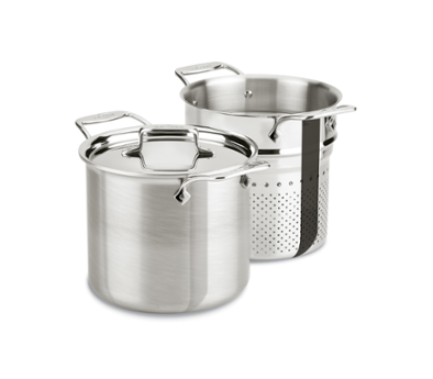 All-Clad d5 Stainless Brushed 7-Qt Pasta Pentola