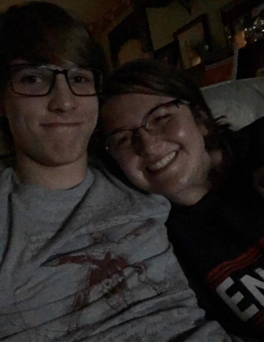 First photo taken as boyfriend and girlfriend 💕