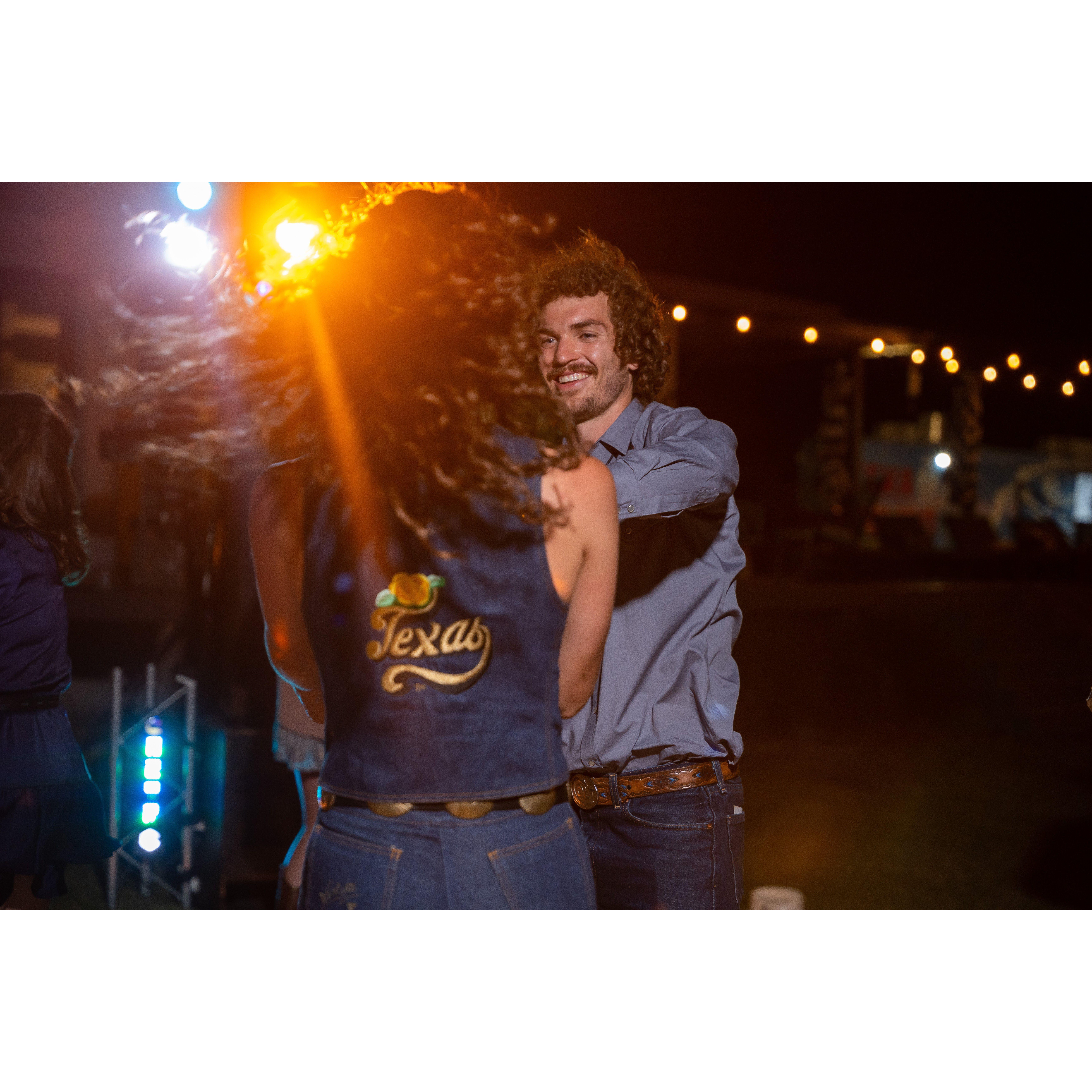 Vintage Western Engagement Party