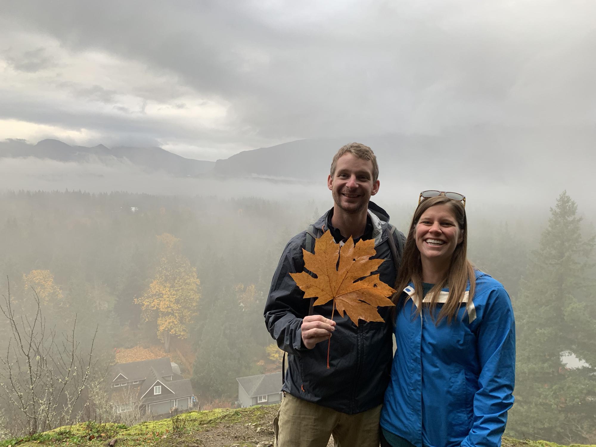 Hiking outside of Seattle, WA