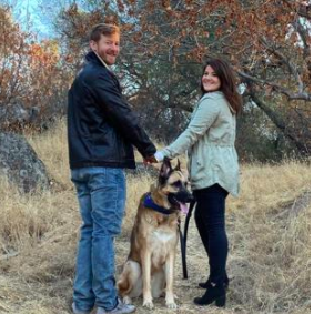 Engagement Photo at Folsom Lake - 2020