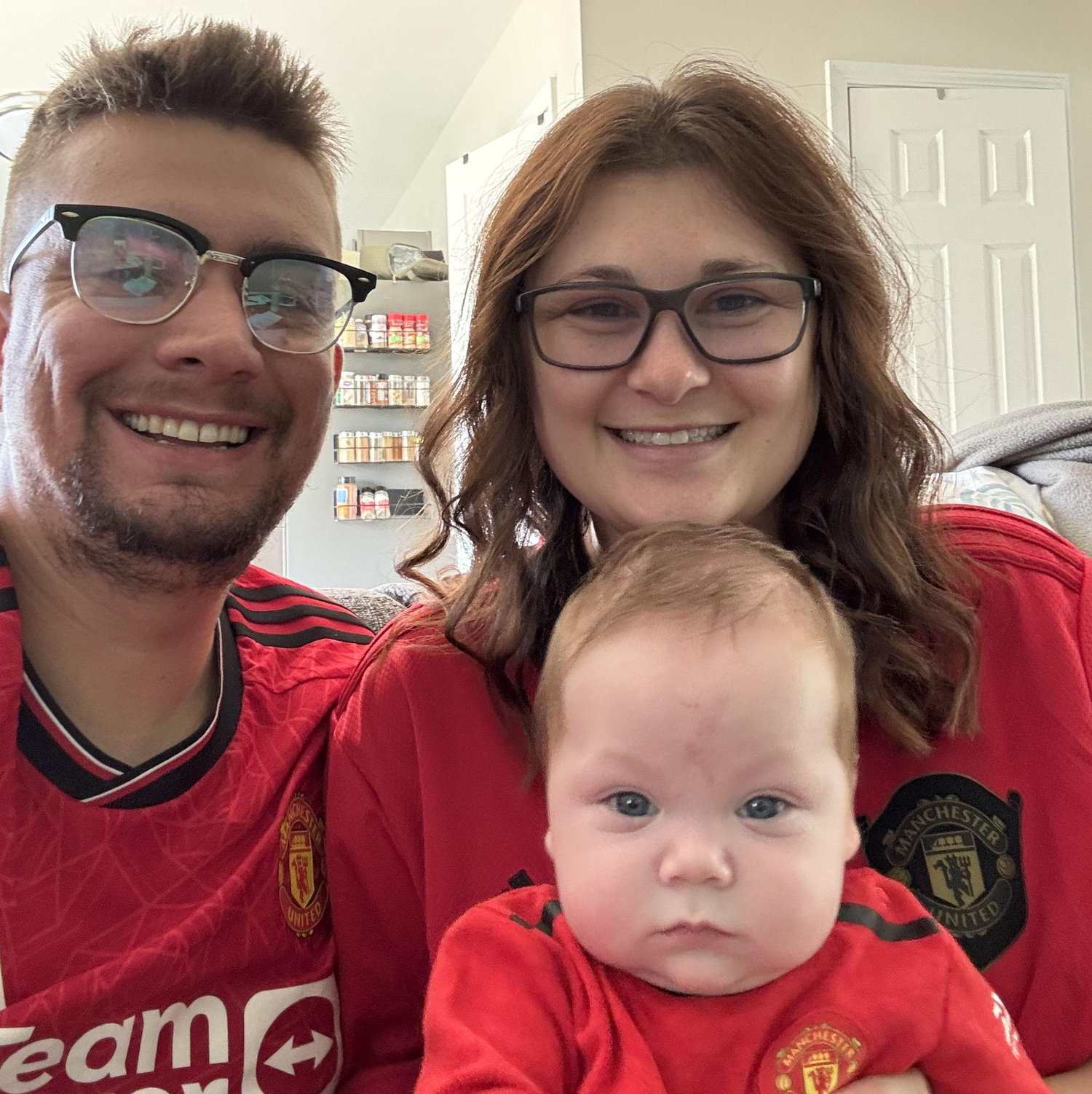 James' first Manchester United game.