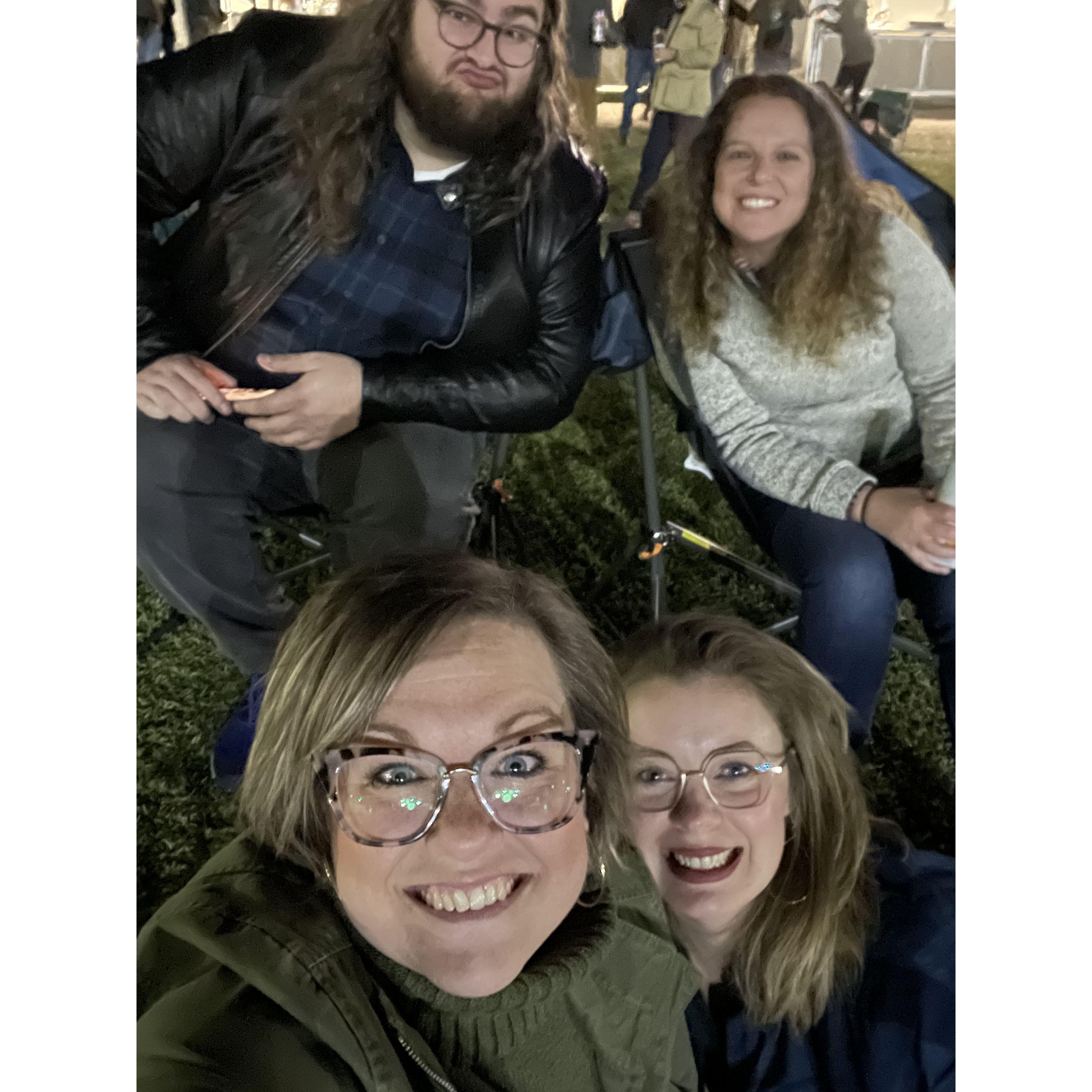 Our first concert together