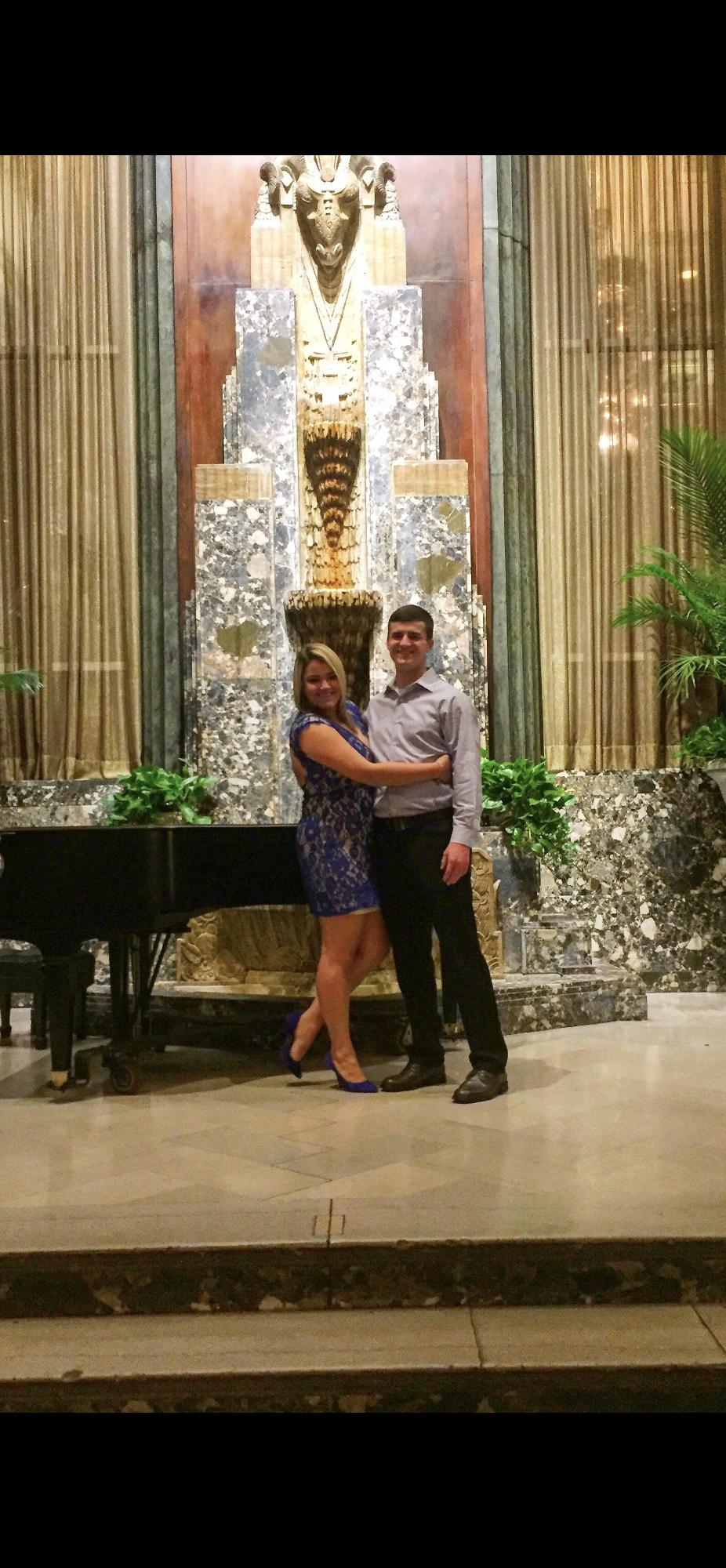 10.02.16
Our 1 year anniversary at the Hilton Netherlands Plaza after dinner at Palm Orchids