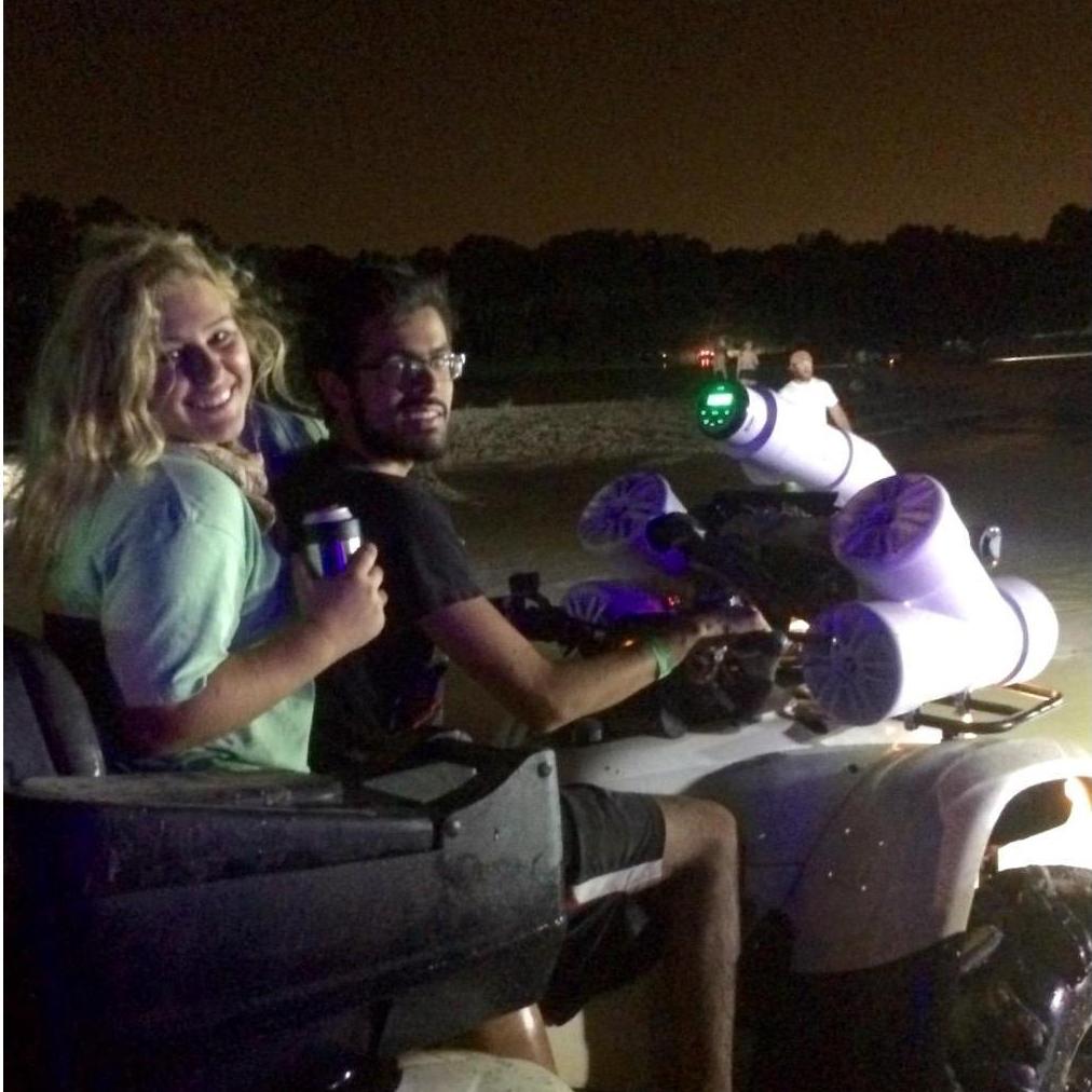 The first time Robby took Jess 4wheeling