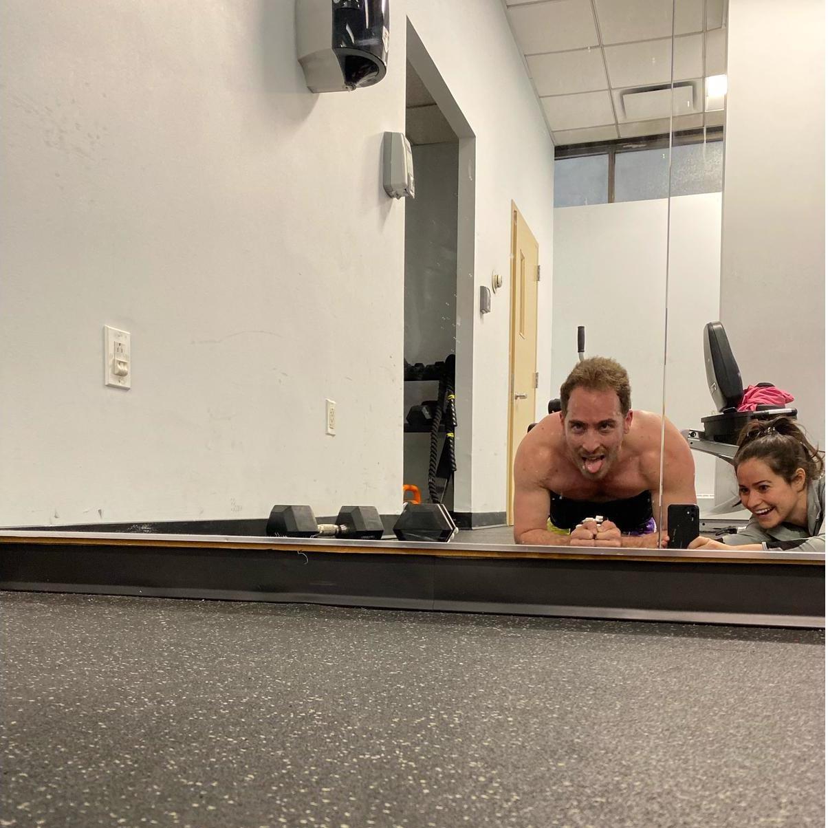 Couples who workout together...